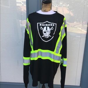 Oakland Raiders Long Sleeve Safety Vest